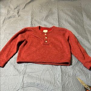 Abercrombie & fitch Red Button sweatshirt size small
